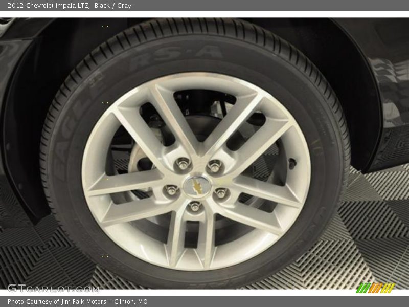Black / Gray 2012 Chevrolet Impala LTZ