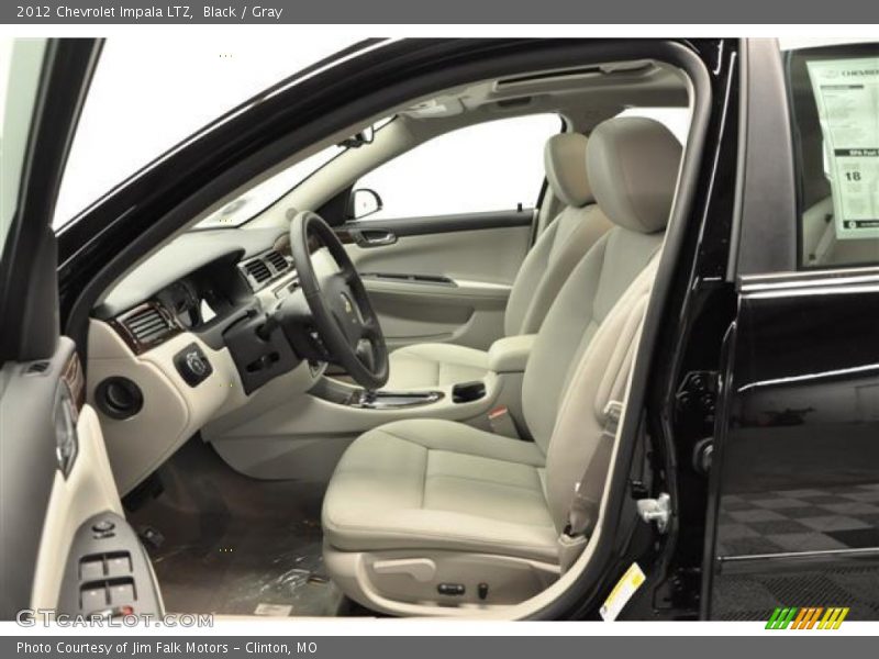 Black / Gray 2012 Chevrolet Impala LTZ