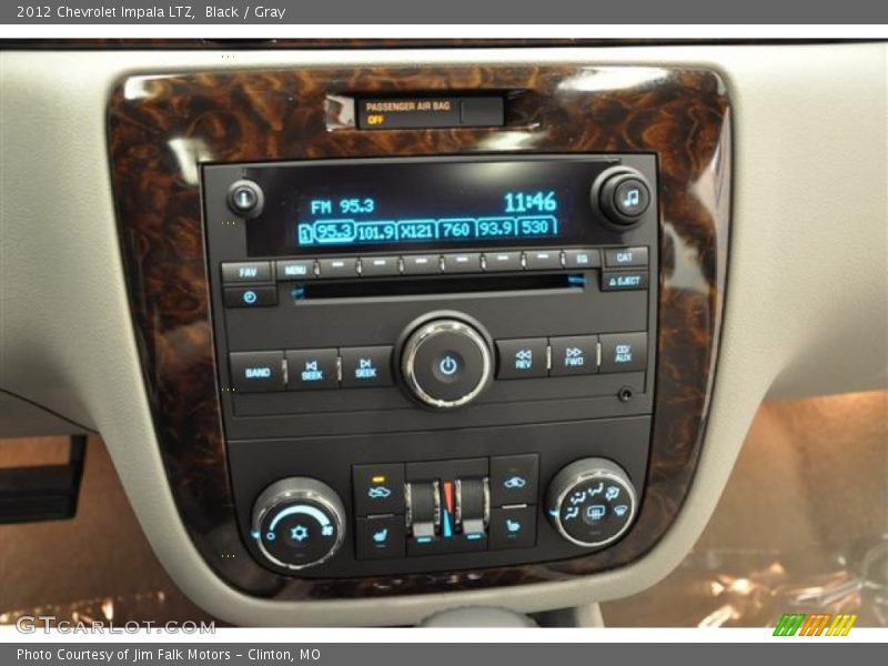 Black / Gray 2012 Chevrolet Impala LTZ
