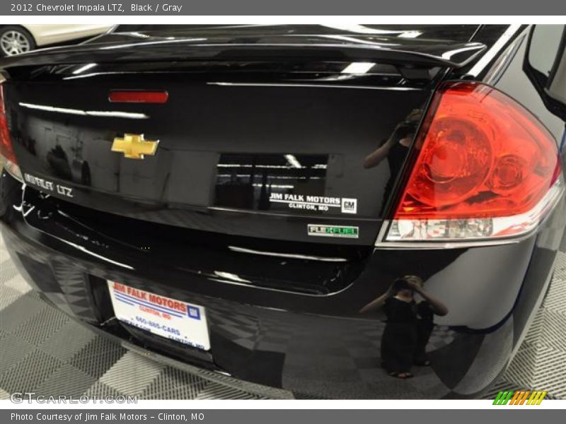 Black / Gray 2012 Chevrolet Impala LTZ