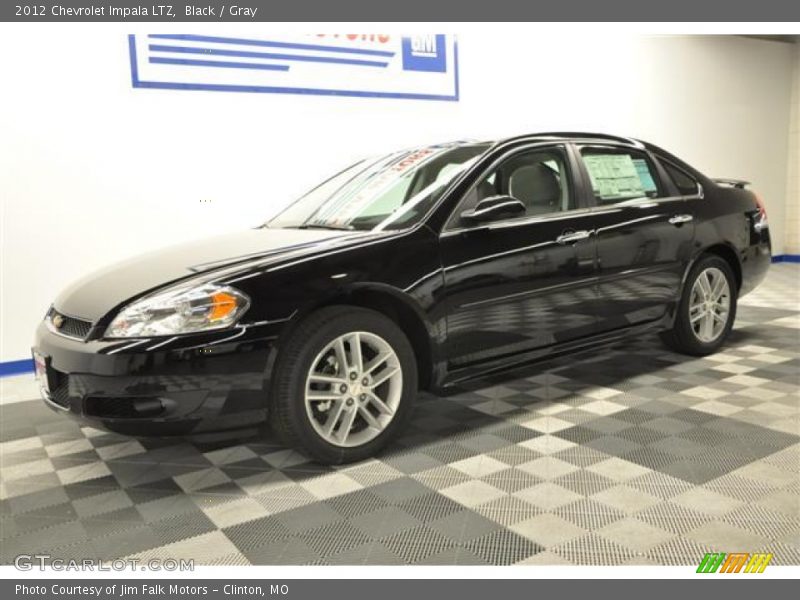 Black / Gray 2012 Chevrolet Impala LTZ