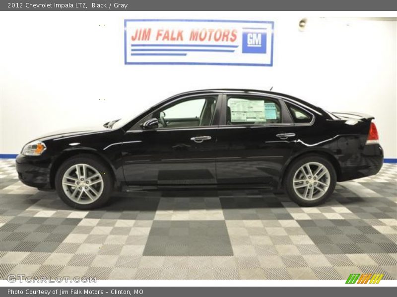 Black / Gray 2012 Chevrolet Impala LTZ