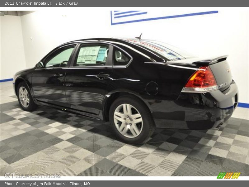 Black / Gray 2012 Chevrolet Impala LT