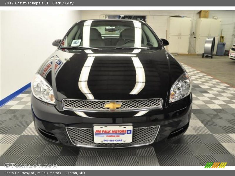 Black / Gray 2012 Chevrolet Impala LT