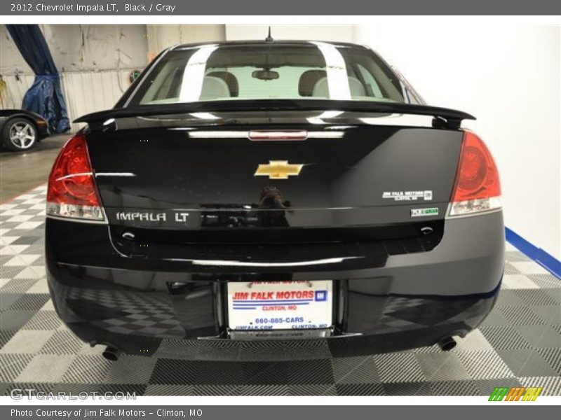 Black / Gray 2012 Chevrolet Impala LT