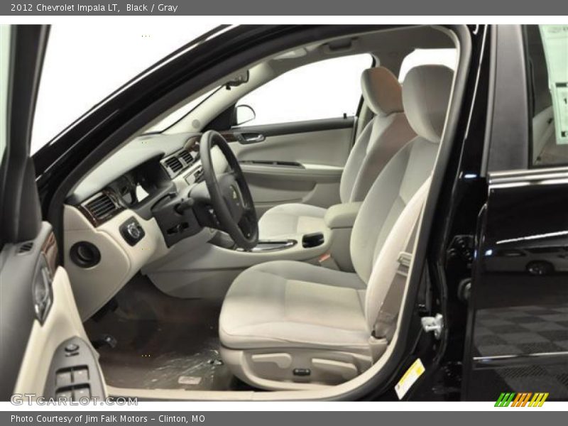 Black / Gray 2012 Chevrolet Impala LT