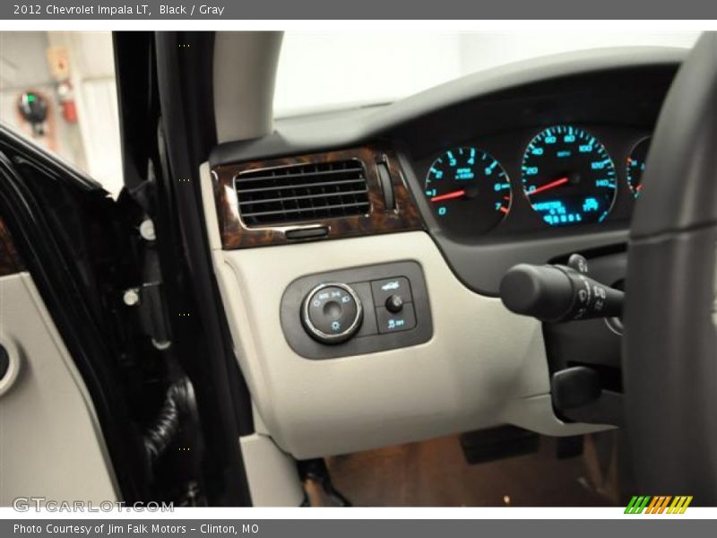 Black / Gray 2012 Chevrolet Impala LT