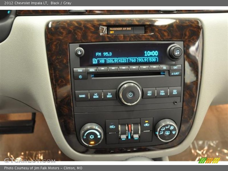 Black / Gray 2012 Chevrolet Impala LT