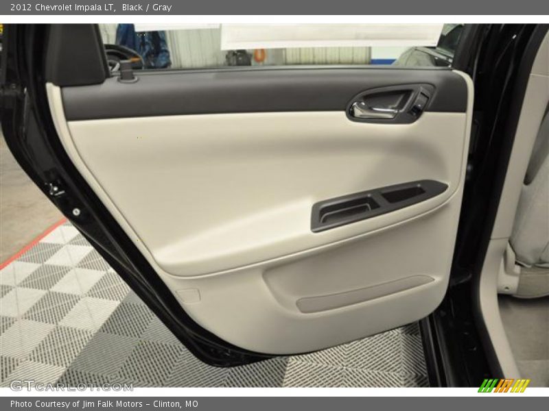 Black / Gray 2012 Chevrolet Impala LT
