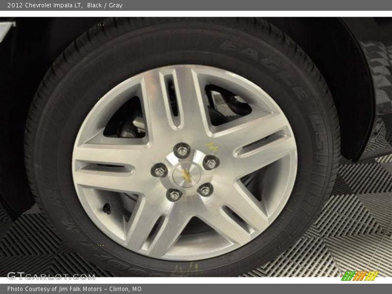 Black / Gray 2012 Chevrolet Impala LT