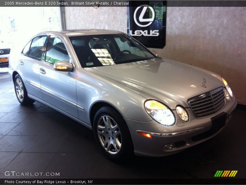 Brilliant Silver Metallic / Charcoal 2005 Mercedes-Benz E 320 Sedan
