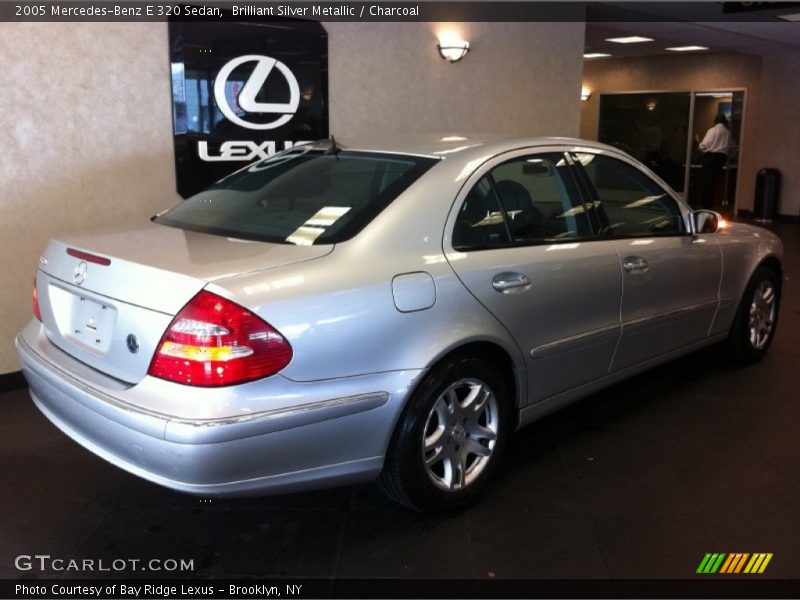 Brilliant Silver Metallic / Charcoal 2005 Mercedes-Benz E 320 Sedan