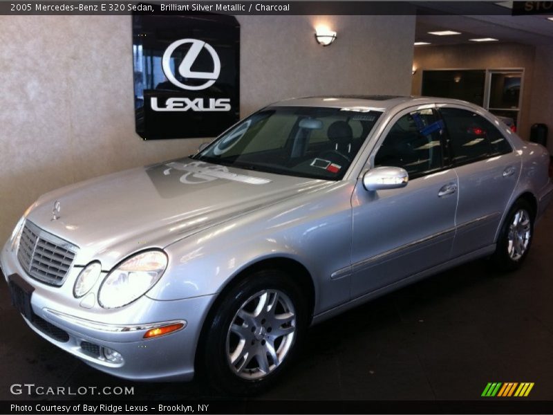 Brilliant Silver Metallic / Charcoal 2005 Mercedes-Benz E 320 Sedan