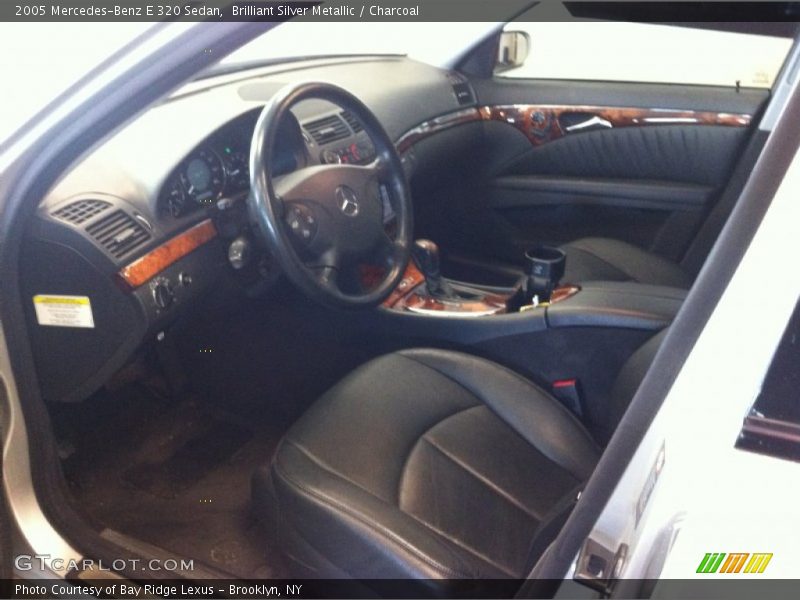 Brilliant Silver Metallic / Charcoal 2005 Mercedes-Benz E 320 Sedan