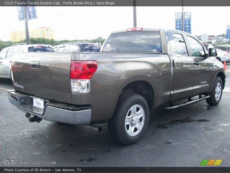 Pyrite Brown Mica / Sand Beige 2010 Toyota Tundra Double Cab