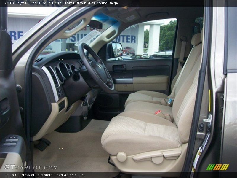Pyrite Brown Mica / Sand Beige 2010 Toyota Tundra Double Cab