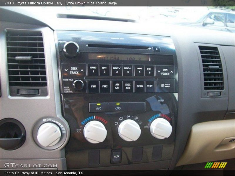 Pyrite Brown Mica / Sand Beige 2010 Toyota Tundra Double Cab