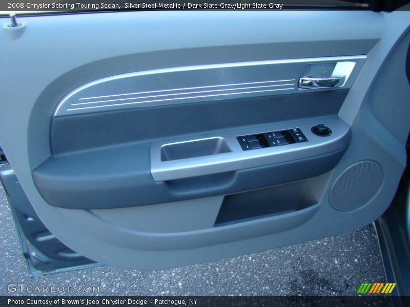 Silver Steel Metallic / Dark Slate Gray/Light Slate Gray 2008 Chrysler Sebring Touring Sedan