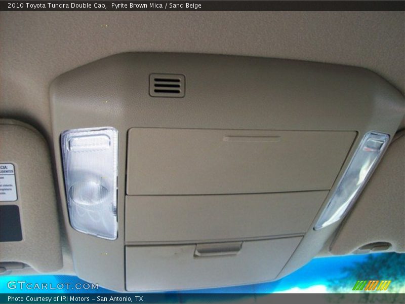 Pyrite Brown Mica / Sand Beige 2010 Toyota Tundra Double Cab