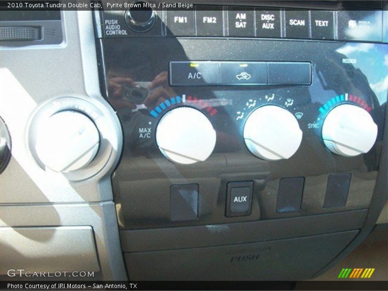 Pyrite Brown Mica / Sand Beige 2010 Toyota Tundra Double Cab