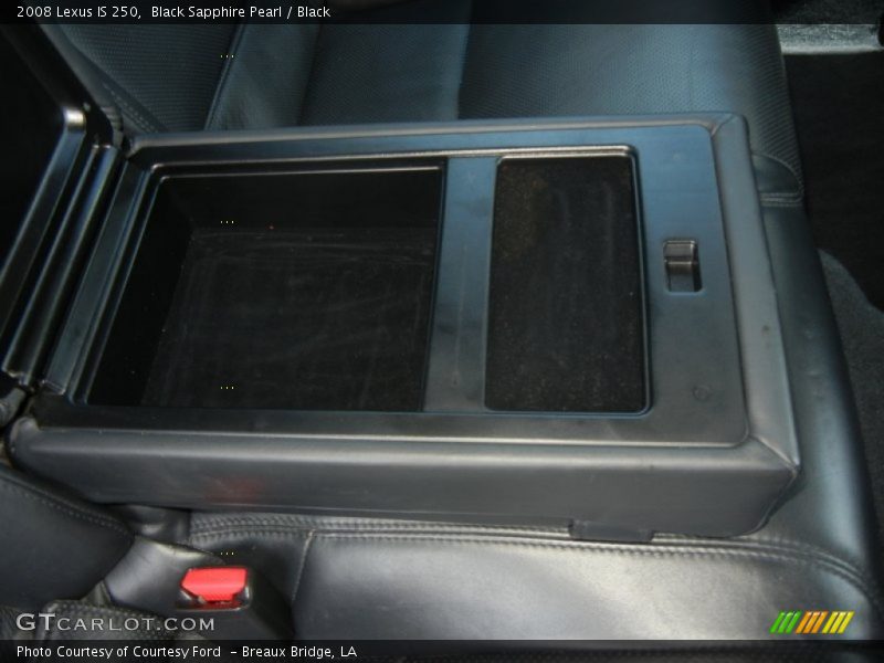 Black Sapphire Pearl / Black 2008 Lexus IS 250