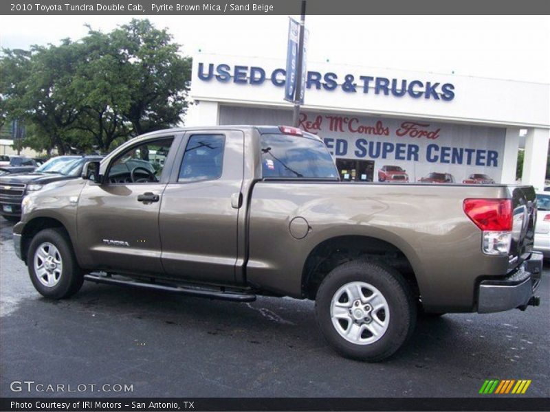 Pyrite Brown Mica / Sand Beige 2010 Toyota Tundra Double Cab