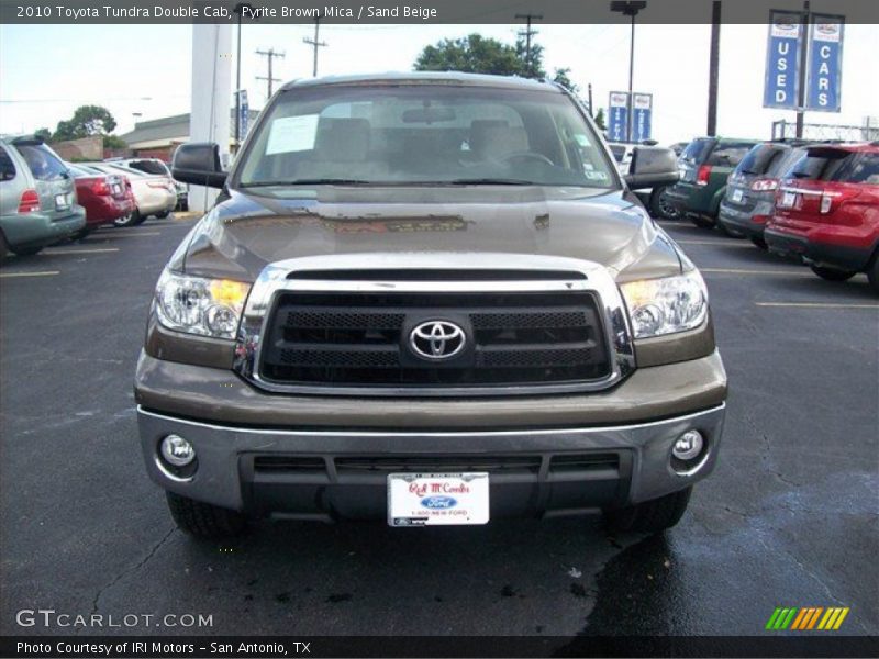Pyrite Brown Mica / Sand Beige 2010 Toyota Tundra Double Cab