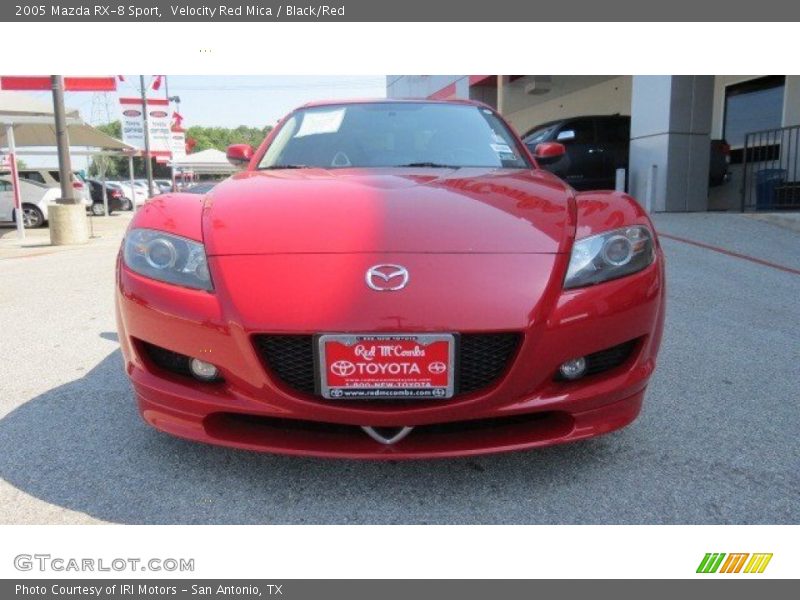 Velocity Red Mica / Black/Red 2005 Mazda RX-8 Sport