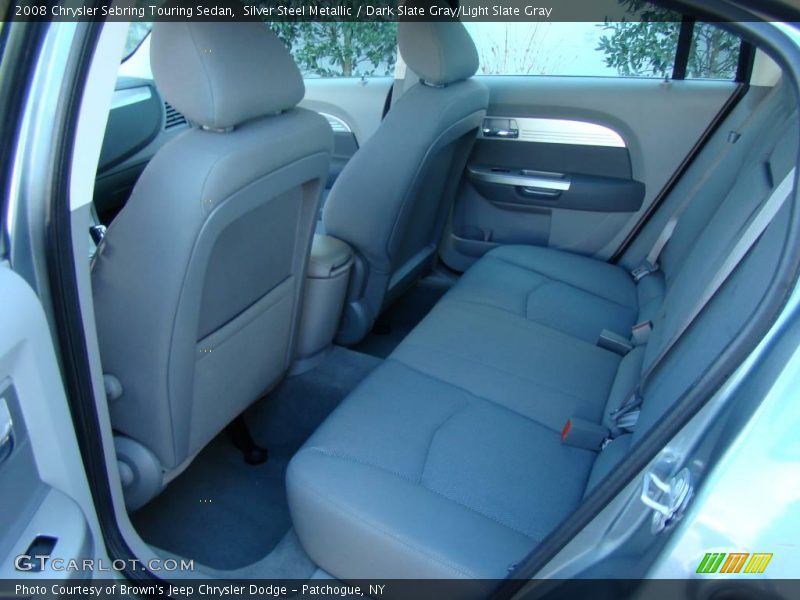 Silver Steel Metallic / Dark Slate Gray/Light Slate Gray 2008 Chrysler Sebring Touring Sedan
