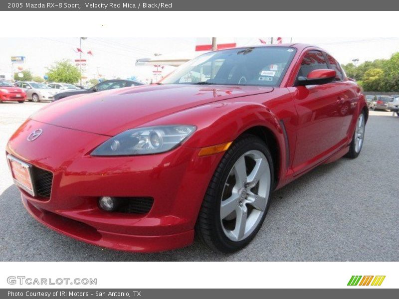 Velocity Red Mica / Black/Red 2005 Mazda RX-8 Sport