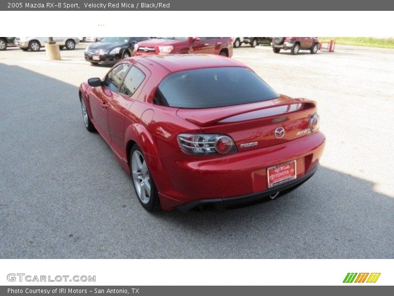 Velocity Red Mica / Black/Red 2005 Mazda RX-8 Sport