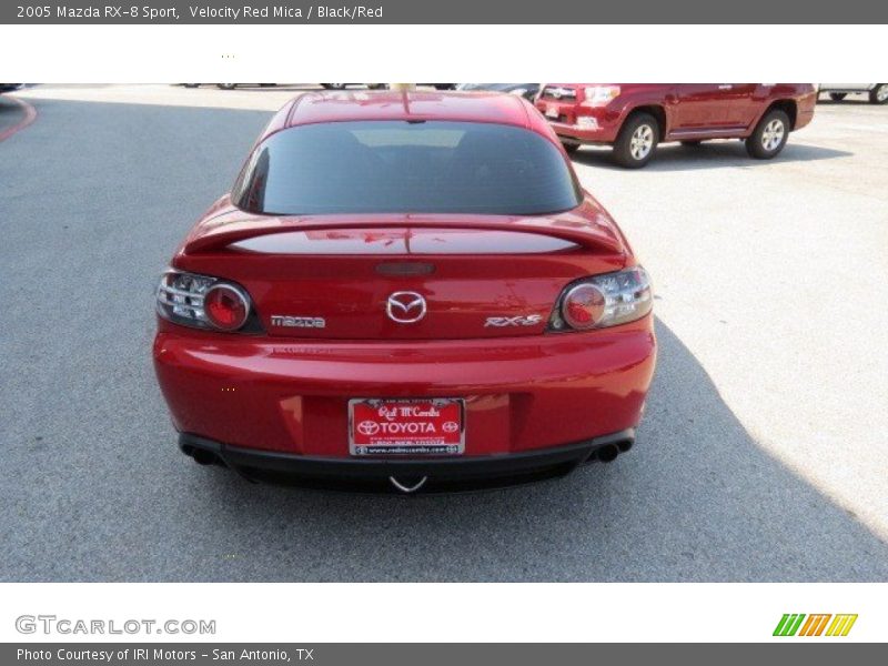 Velocity Red Mica / Black/Red 2005 Mazda RX-8 Sport