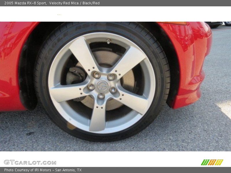 Velocity Red Mica / Black/Red 2005 Mazda RX-8 Sport