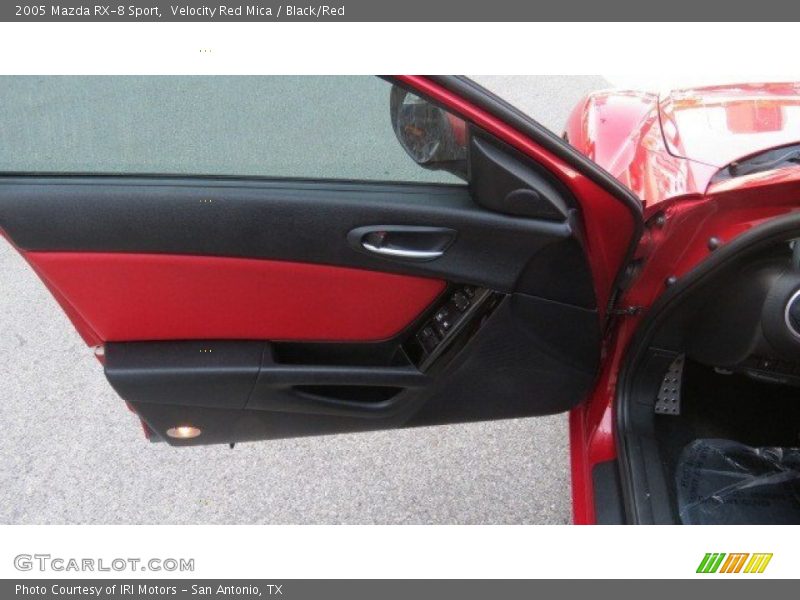 Velocity Red Mica / Black/Red 2005 Mazda RX-8 Sport