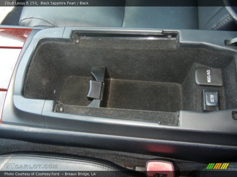 Black Sapphire Pearl / Black 2008 Lexus IS 250