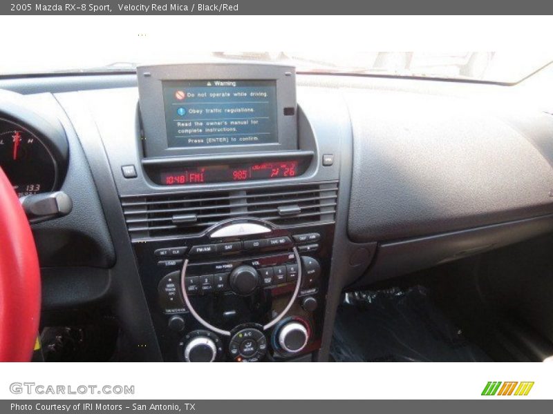 Velocity Red Mica / Black/Red 2005 Mazda RX-8 Sport