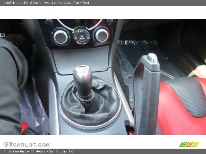 Velocity Red Mica / Black/Red 2005 Mazda RX-8 Sport