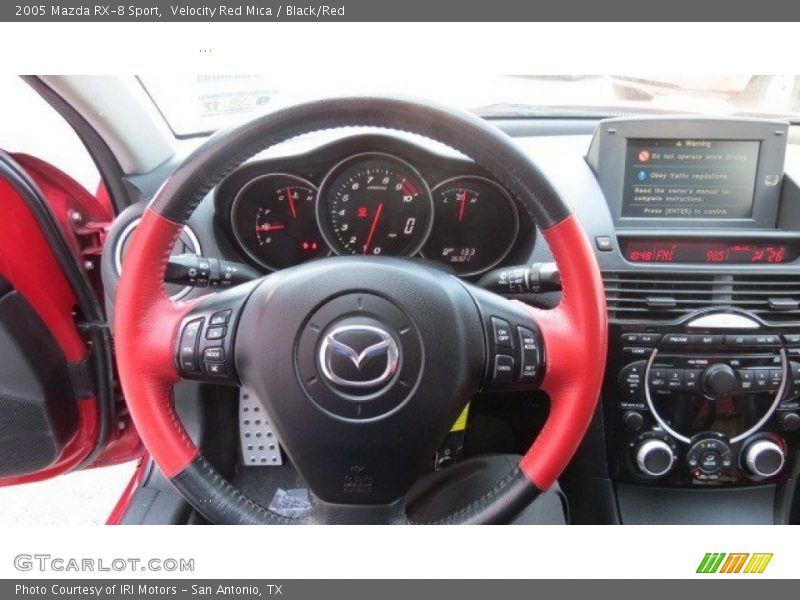 Velocity Red Mica / Black/Red 2005 Mazda RX-8 Sport