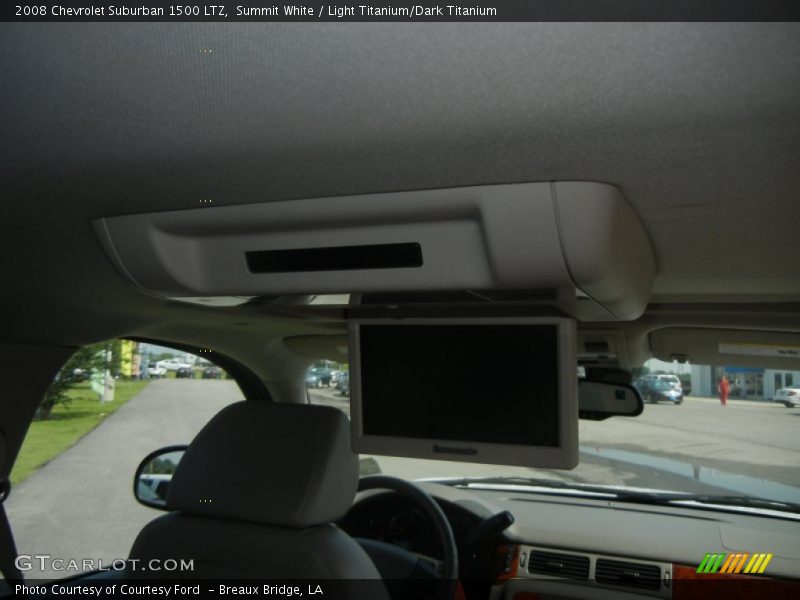 Summit White / Light Titanium/Dark Titanium 2008 Chevrolet Suburban 1500 LTZ