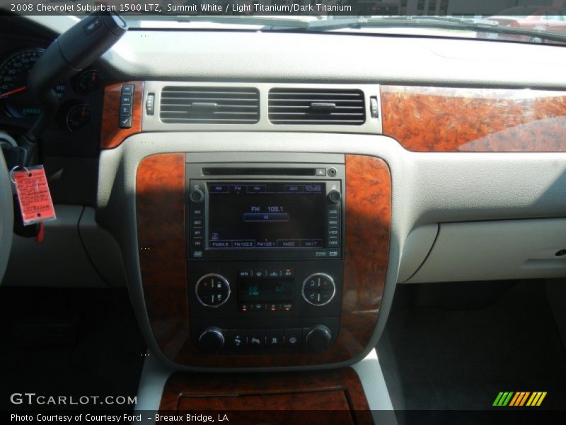 Summit White / Light Titanium/Dark Titanium 2008 Chevrolet Suburban 1500 LTZ