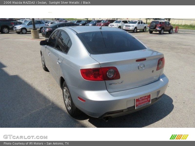 Sunlight Silver Metallic / Black 2006 Mazda MAZDA3 i Sedan