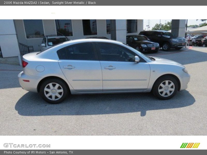 Sunlight Silver Metallic / Black 2006 Mazda MAZDA3 i Sedan