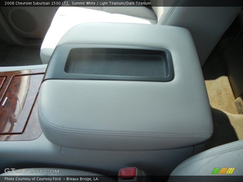 Summit White / Light Titanium/Dark Titanium 2008 Chevrolet Suburban 1500 LTZ