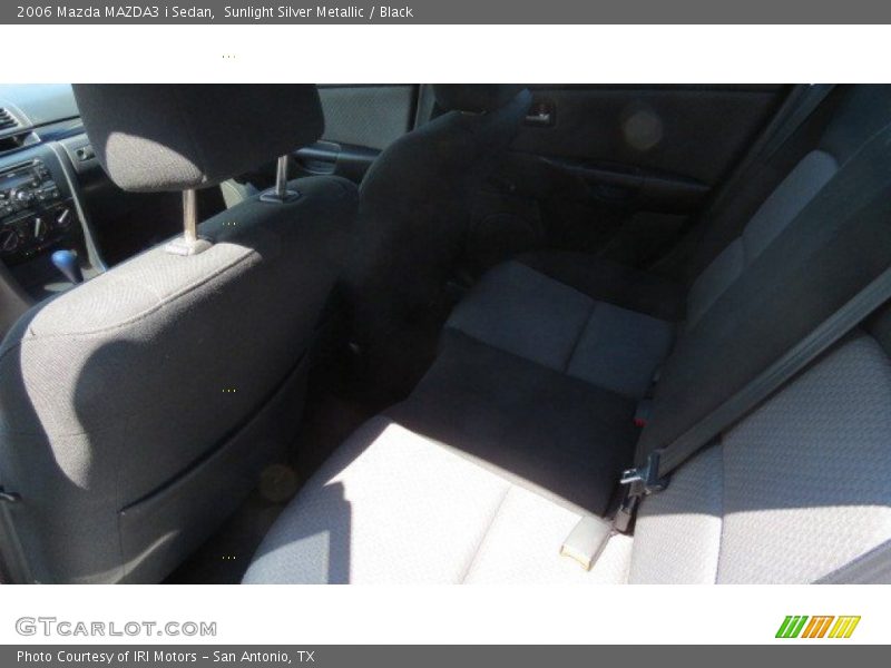 Sunlight Silver Metallic / Black 2006 Mazda MAZDA3 i Sedan