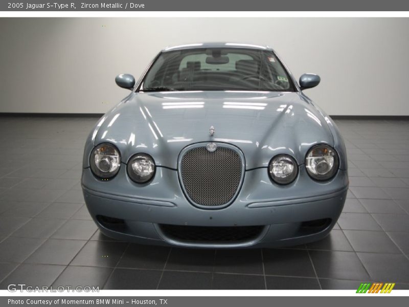 Zircon Metallic / Dove 2005 Jaguar S-Type R