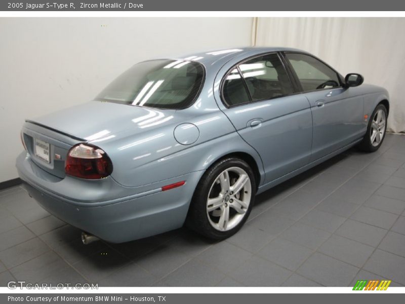 Zircon Metallic / Dove 2005 Jaguar S-Type R