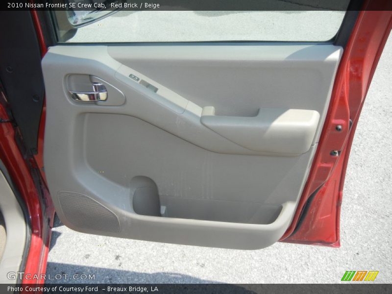 Red Brick / Beige 2010 Nissan Frontier SE Crew Cab