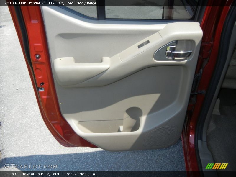 Red Brick / Beige 2010 Nissan Frontier SE Crew Cab