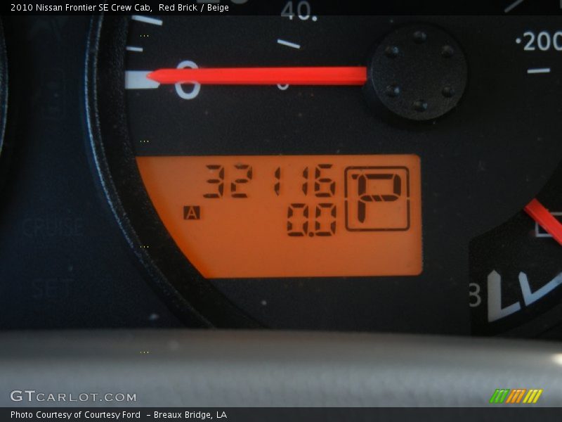 Red Brick / Beige 2010 Nissan Frontier SE Crew Cab