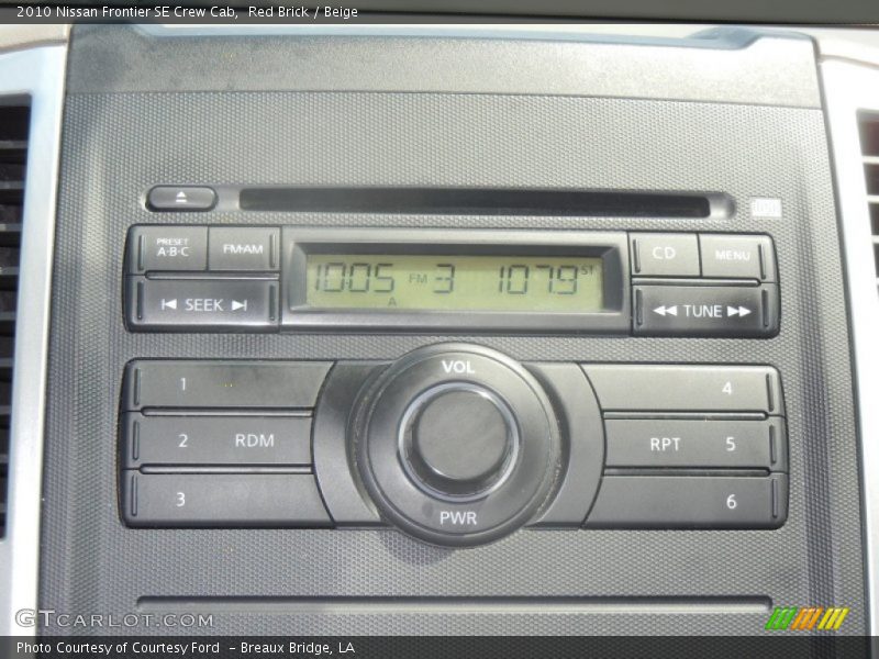 Red Brick / Beige 2010 Nissan Frontier SE Crew Cab